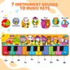 Kids Musical Piano Mats with 25 Music Sounds, Musical Toys Baby Floor Piano Keyboard Mat Carpet Animal Blanket Touch Playmat Early Education Toys for 1 2 3 4 5 6+ Years Old Girls Boys Toddlers view 4