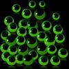 200 Pieces Halloween Sticky Eyeballs Glow in The Dark Eyeballs Toy Sticky Luminous for Halloween Party Favors Fake Eye Balls Goody Bag Fillers Terror Props Supplies view 1