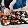 INFUNLY DIY Felt Christmas Set with 61PCS Christmas Time Fun Felt Figures for Flannel Board Stories Felt Christmas Craft Kits Decoration for Xmas Gifts New Year Party Supplies Portable Felt Set view 4