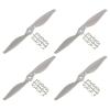 MECCANIXITY 13x6.5 Propeller RC Propellers 2 Vane Blades Props Grey with Adapter Rings for Electric Airplane Aircraft, Pack of 4 view 1