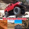 Apawband RC Rock Crawler 4x4 RC Truck WPL C54 1/16 RC Crawler RTR Remote Control Truck Off Road 2.4G All Terrain with Proportional Steering 260 Motor, New Gearbox, Upgraded Chasis and Shock view 3