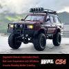 Apawband RC Rock Crawler 4x4 RC Truck WPL C54 1/16 RC Crawler RTR Remote Control Truck Off Road 2.4G All Terrain with Proportional Steering 260 Motor, New Gearbox, Upgraded Chasis and Shock view 4