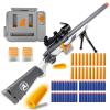 GINCHO M24 Soft Bullet Blaster  Empty Shell Ejecting Design, Upgraded Scope, Fast Dart Loader, 40 Soft Foam Darts, 20 Shells, 2 Magazines  for Ages 14+ and Adult Players view 1