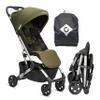 Colugo Compact Stroller - One Hand Fold Lightweight, Travel, Toddler, Airplane, Foldable Stroller with Rain Cover, Backpack and Cup Holder (Olive) view 1