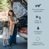 Colugo Compact Stroller - One Hand Fold Lightweight, Travel, Toddler, Airplane, Foldable Stroller with Rain Cover, Backpack and Cup Holder (Olive) view 2