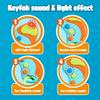 Pretend Toddler Phone, Learning Toy Phone Set,Keyfob Key Toy and Credit Cards Set, Kids Cellphone, Girls Boys Birthday Gifts for 1 2 3 Year Old,Baby Blue, Kids Presents, Easter Basket Stuffers view 4