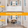 80" Extra Wide Retractable Baby/Dog Gate and 100" Extra Wide Retractable Baby/Dog Gate (White) view 3