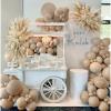 IHEPYQ Tan Balloons Double Stuffed Nude Brown Garland Apricot Different Sizes Neutral Balloon Arch Kit for Teddy Bear Baby Showers Woodland Jungle Themed Birthdays Boho Party Decorations view 1