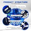 SVJJ 2025 Flying Orb Ball Toy - Hand Controlled Hover Boomerang with RGB Lights, Cosmic Globe Fidget Spinner Mini Drone, Safe Indoor Outdoor Gift for 6+ Boys Girls Teens (Blue) view 3