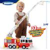 JOYIN Extra Large Toddler Fire Truck Toys for Boys with 33-inch Ladder, Lights & Sprinkler Pump, Big Emergency Vehicle, Kids Toys for Age 3, 4, 5, 6, 7, Christmas Birthday Gift for Grandkids view 4