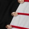 Aislor Girls Circus Ringmaster Costume Long Sleeves Tassel Leotard with Bow Tie Hat Magic Wand Gloves Fancy Dress Up Black 14 Years view 4