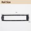 RACOFSB Fingerboard Obstacles Pro Solid Metal Rail for Finger Skateboard view 2