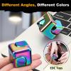Dilabnba Infinity Cube Fidget Spinner Toy for Kid Adult, Metal EDC Fidget Block Figner Spinner 4 in 1 Focus Spinning Toy, Cool Sensory Desk Gadget Stress Relief Gift for Boy Girl Teen Men (Rainbow) view 4