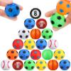 34PCS Mini Fidget Spinners Party Fidget Toys Soccer Basketball Baseball Sport Balls for Goodie Bag Stuffer, Finger Stress Balls Toy for Christmas Party Classroom Prize view 1