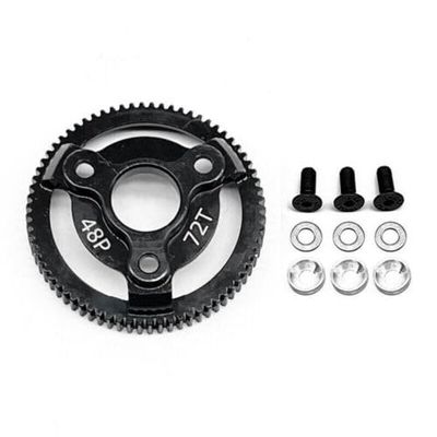 48p Steel 72t 76t 83t 86t 90t Spur Gear for Traxxas Slash 2wd LCG Drag F-150 SVT (72T)