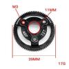 48p Steel 72t 76t 83t 86t 90t Spur Gear for Traxxas Slash 2wd LCG Drag F-150 SVT (72T) view 2