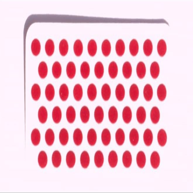 Ashirwad Maroon & Red Bindi Stickers Size 3.0 mm to 1.2 cm Available in Different Sizes One Size Packed in one Box Each 5 pcs and 10 pcs | AE000181-17 (Red, 5.00 mm 5 pcs)