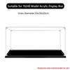 Acrylic Display Case for #76240, Dustproof Display Box Showcase for Lover (Only Display Box)(3mm) view 2