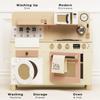 Le Toy Van  Large Wooden Kitchen Furniture Set | Grand Kitchen Cabinet and Appliance Pretend Play Set  Suitable for 36+ Months view 3