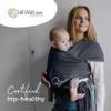 Boba Baby Wrap Carrier  Original Baby Sling Carrier for Newborns (735 lbs), Soft, Secure, Hands-Free & Ergonomic, Ideal for Comfortable Bonding, New Parents (Serenity Charcoal) view 3