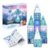 Tytan Toys Disney Frozen Magnetic Tiles Princess Castle - 68-Piece STEAM Building Set with Glitter Tiles & Elsa, Anna, Olaf Stickers - Educational Frozen Toys for Girls Age 3-4+ view 1