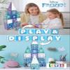 Tytan Toys Disney Frozen Magnetic Tiles Princess Castle - 68-Piece STEAM Building Set with Glitter Tiles & Elsa, Anna, Olaf Stickers - Educational Frozen Toys for Girls Age 3-4+ view 3