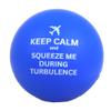 Needzo Keep Calm and Squeeze Me During Turbulence Stress Ball, Fear of Flying Comfort Accessory, 2.48 Inches (Pack of 3) view 2