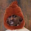 Amosfun Poop Cap Halloween Costume - 15 Inch Warm Full Coverage Hat Funny Poop Shape for Halloween Christmas Mardi Gras Costume Party view 2