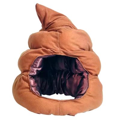 Abaodam Cotton Party Decorative Poop Hat Carnival Head Decor Head Cover for Adults