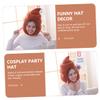Abaodam Cotton Party Decorative Poop Hat Carnival Head Decor Head Cover for Adults view 2