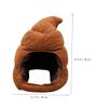 Abaodam Cotton Party Decorative Poop Hat Carnival Head Decor Head Cover for Adults view 3