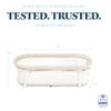 Baby Delight Snuggle Nest Bassinet, Portable Baby Bed, for Infants 0  5 Months, Organic Oat view 4