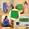AKAYOK Foldable Felt Board for Toddlers - Double-Sided Flannel Boards Stories for Preschool Learning, Interactive Storytelling & Play | 13" x 12" Portable Velcro Board for Kids, Home & Classroom Use view 2
