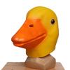 Mr.Fashion Creative parody of God beast latex mask - sand sculpture online celebrity live props - Halloween animal head cover (Duck Head Mask) view 4