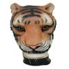 Mr.Fashion Creative parody of God beast latex mask - sand sculpture online celebrity live props - Halloween animal head cover (Tiger mask) view 1