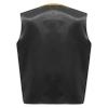 RUNQHUI Kids Medieval Steampunk Waistcoat Costume Boys Girls Halloween Cosplay Renaissance Vest Gothic Jackets Black 6 Years view 4