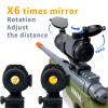 AGM MASTECH AWM Shell-Throwing Blaster Shot Gun, 40 Official Darts, 4-Dart Clip, 2 Magazines, Removable Stock, Barrel Extension, Blaster Toys Playset for Boys, Kids, and Adults (Grey) view 2