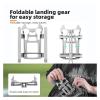 SeiZed Folding Landing Gear for DJI Mini 3 Pro/Mini 3 Drone Quick Release Increased Tripod Extension Leg Protector Accessory view 4