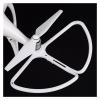 SeiZed 4pcs Propeller Guard for DJI Phantom 4 Pro 4P 4A Advanced Drone Protector Quick Release Props Bumper Spare Part Protection Cover (Color : White) view 3
