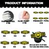 18pcs Gold Glitter Championship Ring Dessert Cupcake Topper Wrestling Belt Fitness Sports Theme Decor Supplies Men Boys Happy Birthday Anniversary Party Decorations view 4