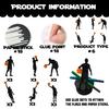 18pcs Black Glitter Silhouette Dessert Cupcake Topper Basketball Player Scene Theme Decor Supplies Men Boys Happy Birthday Sports Stars Party Decorations view 4