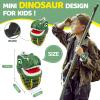 Dinosaur Walkie Talkies for Kids 2 Pack Camping Gear T-Rex Outdoor Toys for Boys Age 3-12 Year Old 3 Channel Long Range Birthday Gifts Easter Christmas Stocking Stuffers view 4