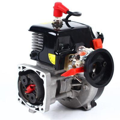 LYNICESHOP 2-Stroke 4-Bolt Air-Cooled Engine, Air-Cooled Gasoline Engine Easy to Start Recoil Handle Engine for HPI Baja LOSI 5t DBXL FG GoPed 30.5cc
