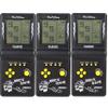 Desyeryamimi 3 Pcs Black Handheld Brick Game Console,3.5-inch Large Screen Back to School Handheld Building Block Tank Racing Electronic Game,Build in 23 Classic Games for Adults or Kids (3 Pcs Tetri) view 1