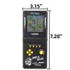 Desyeryamimi 3 Pcs Black Handheld Brick Game Console,3.5-inch Large Screen Back to School Handheld Building Block Tank Racing Electronic Game,Build in 23 Classic Games for Adults or Kids (3 Pcs Tetri) view 2