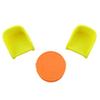 Replacement Parts for Fisher-Price Little People Figure Playset HCF61 - Inspired by Barbie Dreamhouse - Includes an Orange Table and 2 Yellow Chairs view 1