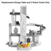 Replacement Parts for Fisher-Price Little People Figure Playset HCF61 - Inspired by Barbie Dreamhouse - Includes an Orange Table and 2 Yellow Chairs view 4