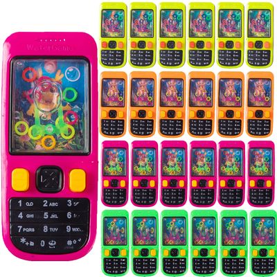 Desyeryamimi 24 Pack Handheld Water Ring Games for Kids Party Favors Goodie Bags Stuffers Return Gifts for Kids Birthday Classroom Prize Box Rewards Bulk