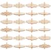 24pcs Wooden Spinning Top DIY Painting Children Toy Tops Toys Gyro s for Kids Child Gyro s Kids Unfinished Children Pressure Relief Accessory view 1
