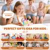 Mini Karaoke Machine for Kids, 2026 TOP Toys Birthday Valentine's Day Gifts Ideas for Girls Ages 4, 5, 6, 7, 8, 9, 10, 12+ Years Old, Portable MP3 Player with 2 Wireless Mics for Family Home Party view 2